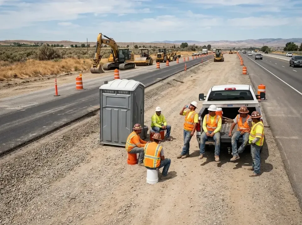 highway-road-construction-crew-007 — frequently asked questions, Porta Potty and Restroom Rentals in Biscayne Park, FL